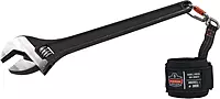 Ergodyne Squids 3122 Wrist Tool Lanyard, Carabiner Tool Tethering Attachment, Tool Weight Rating 5lbs