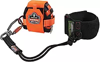 Ergodyne Squids 3123 Tool Wristband with D-Ring Tool Lanyard Tethering Attachment Point, Tool Weight Rating 5lbs