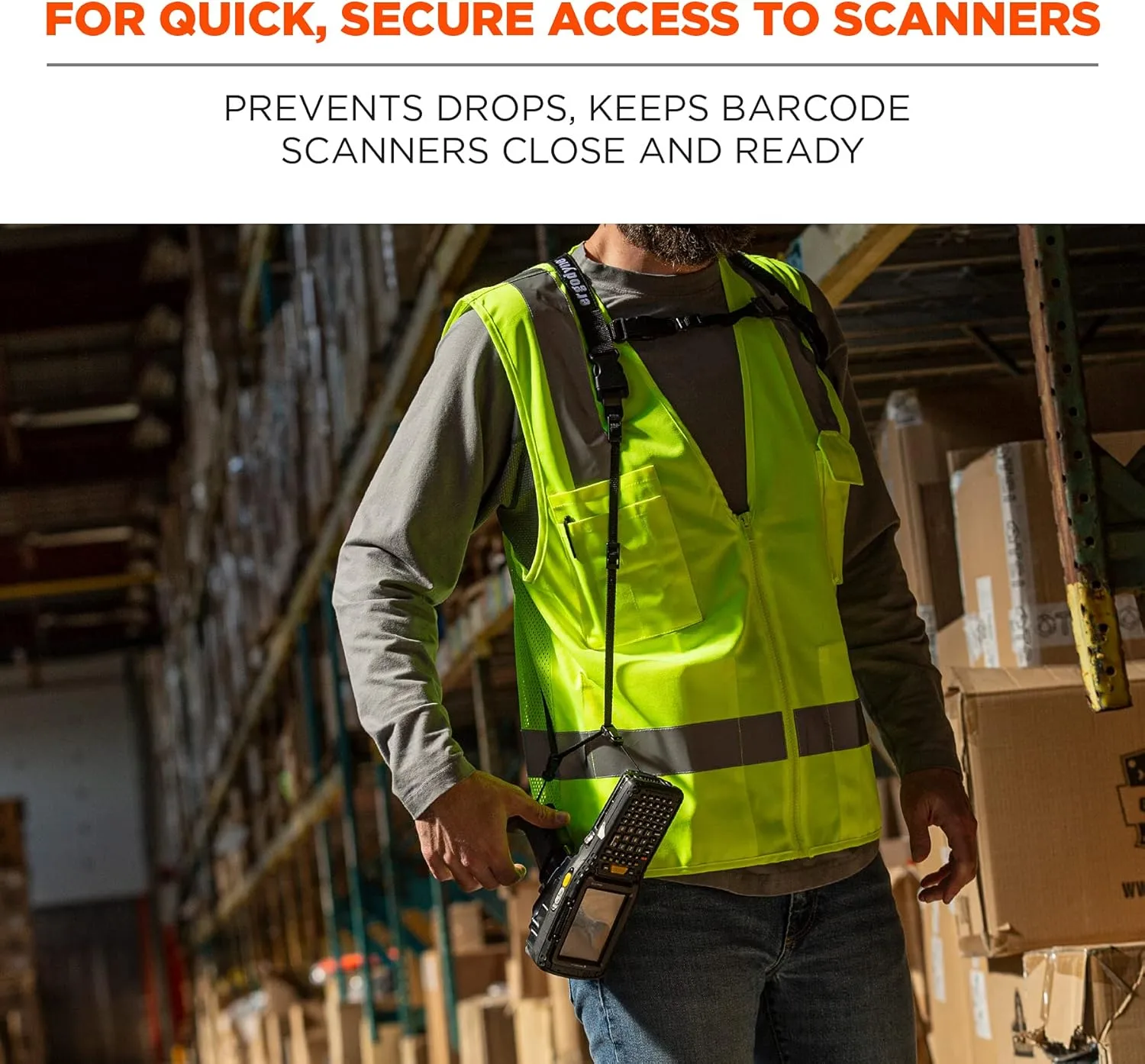 Ergodyne Squids 3132 Barcode Scanner Harness