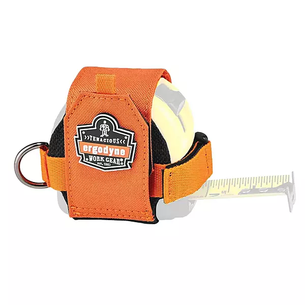 Ergodyne - 19770 Squids 3770 Tape Measure Holder, Orange Large