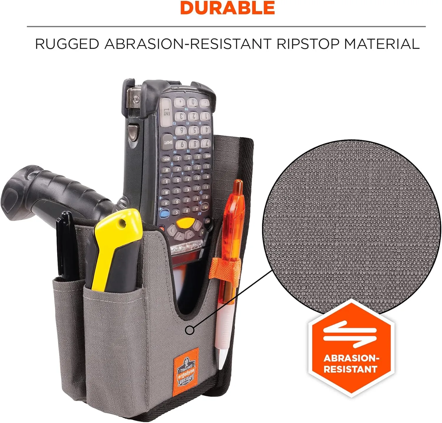 ERGODYNE Squids Barcode Scanner Holster with Belt Clip or Loop