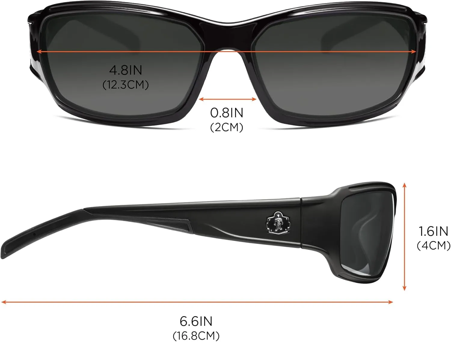 ERGODYNE Skullerz THOR Anti-Fog Safety Glasses