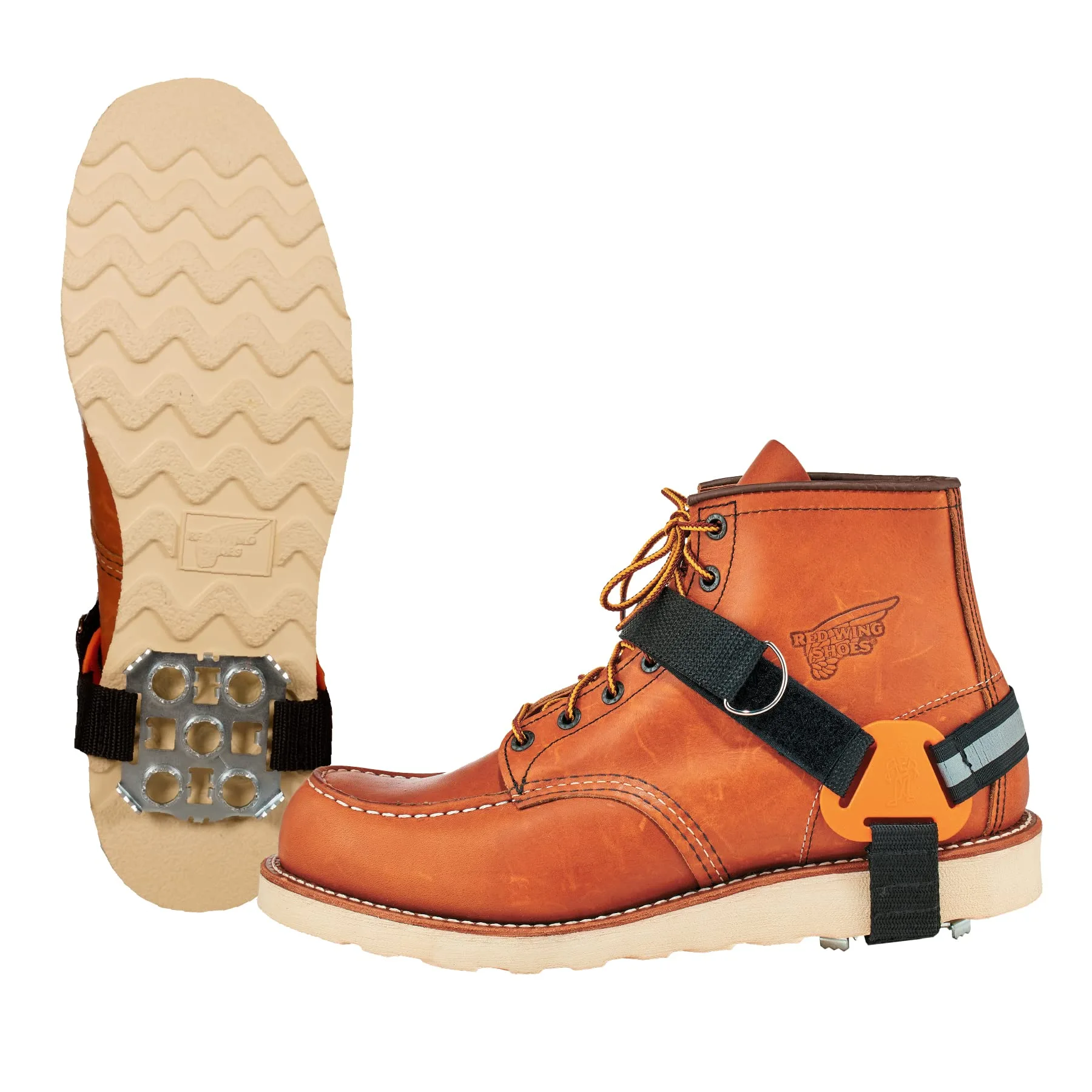 Ergodyne TREX 6315 Strap-On Heel Traction Cleats for Ice and Snow