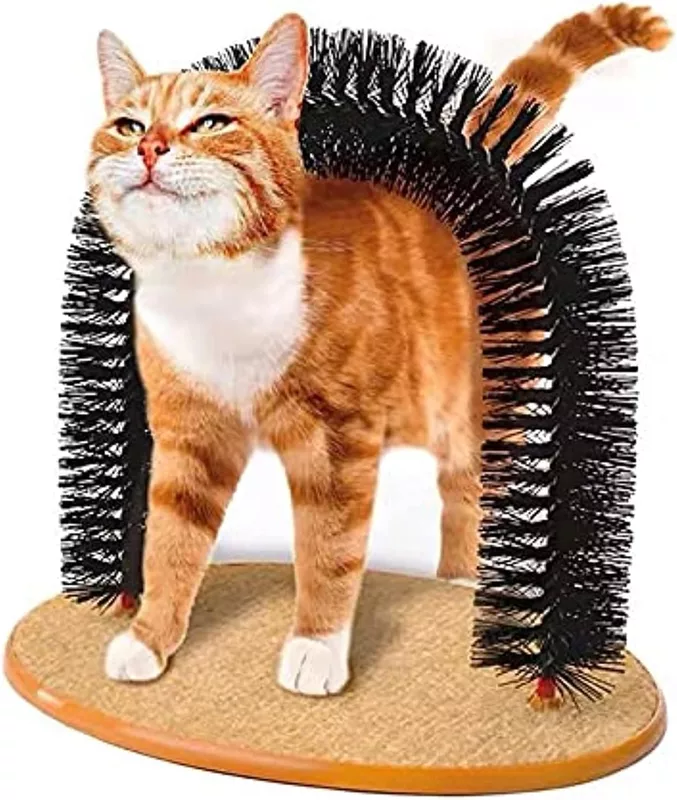 Cat Self Groomer Brush 3 In 1 Arch Cat Self Grooming - Function Of Cat Self Grooming Massager