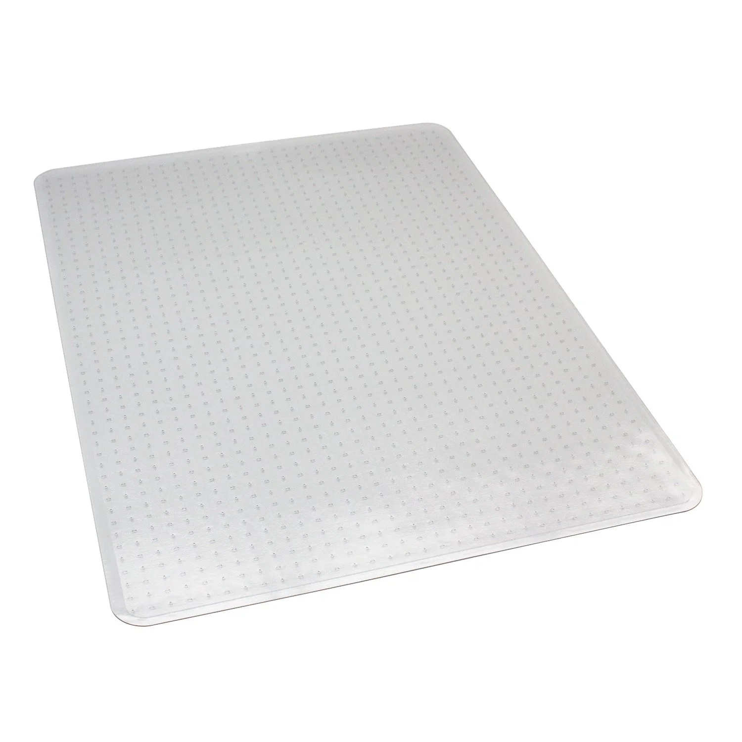 ES Robbins 128381 EverLife AnchorBar Chairmat, Rectangle 46 x 60, Beveled Crystal Edge, 1 Each