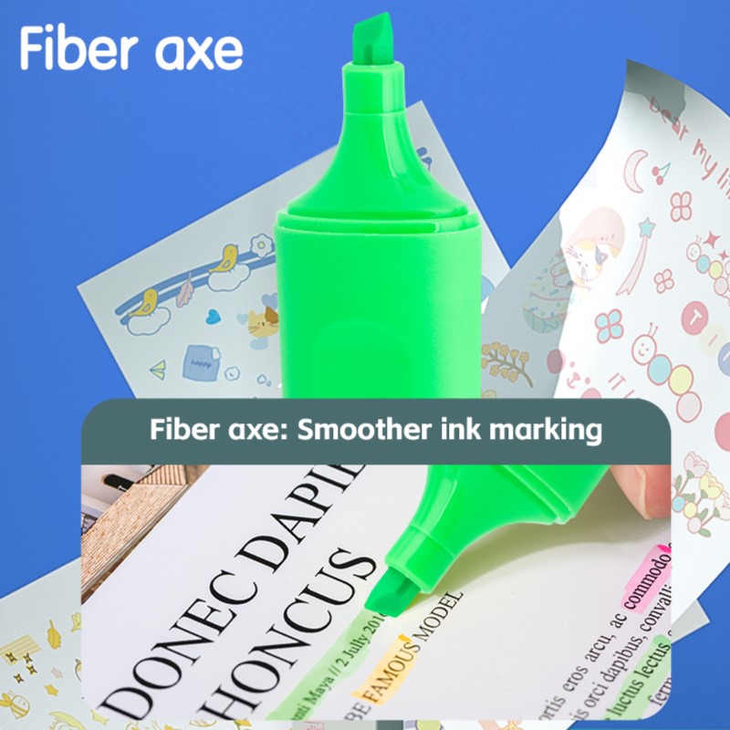 DELI S622 ACCENT HIGHLIGHTER - 4Pcs/Wlt