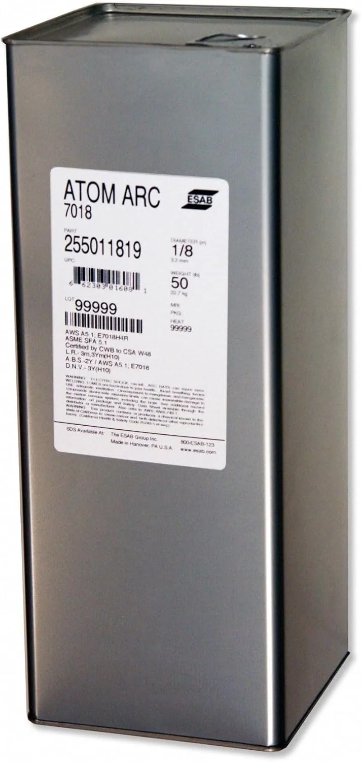 SEPTLS537255015315 - Esab Welding Atom Arc 7018 Electrodes - 255015315