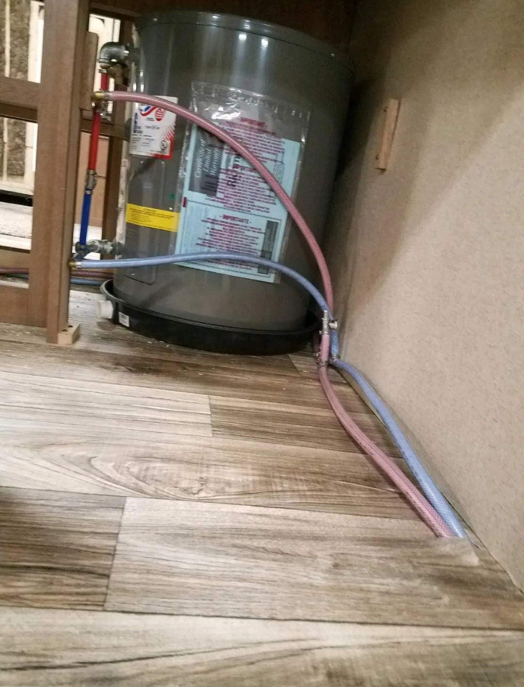 1/2" RV Polyvinyl Flex Hose 25FT