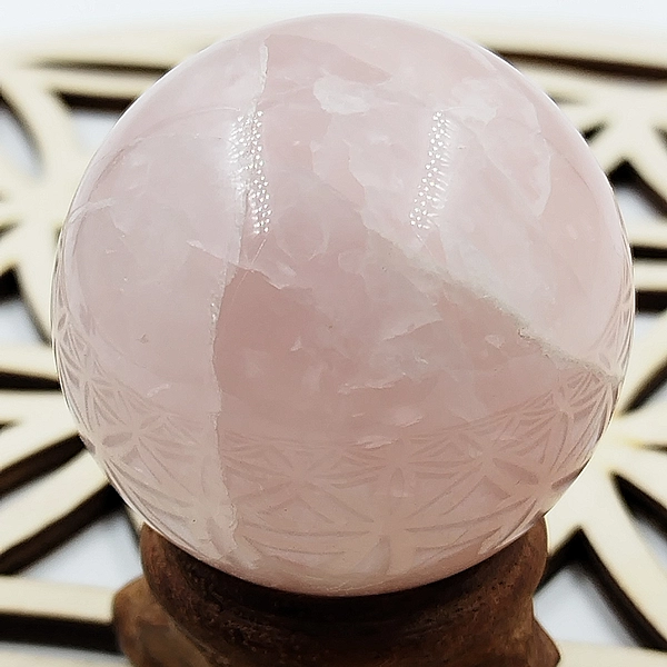 Esfera Cuarzo Rosa