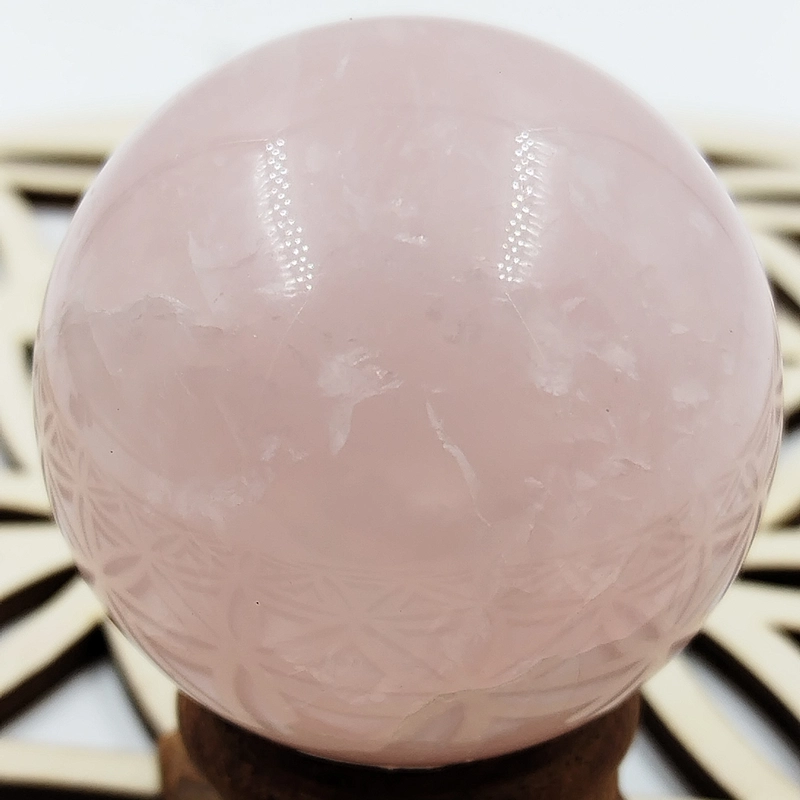 Esfera Cuarzo Rosa