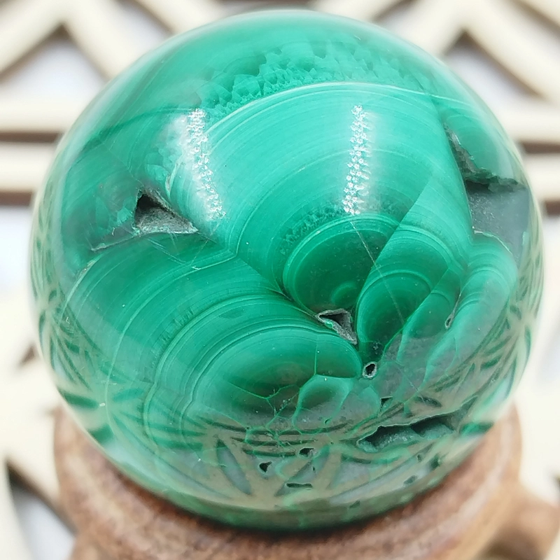 Esfera de Malaquita