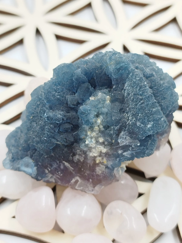 Especimen Estalactita Fluorita Azul