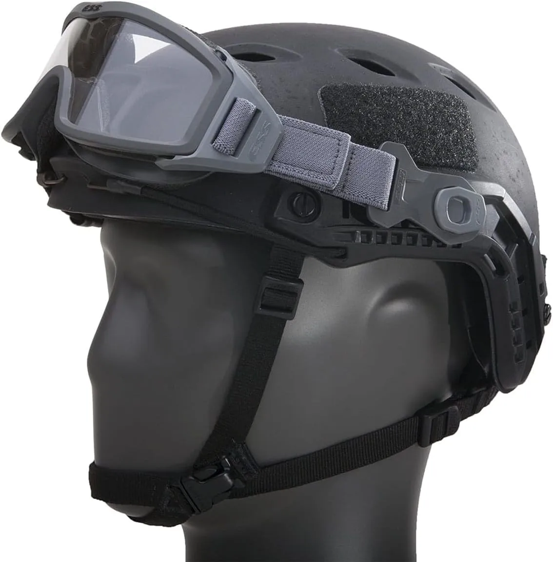 ESS Eyewear 740-0516 Profile Pivot Goggle - Gray w/1 Clear lens & 1 Smoke Gray lens