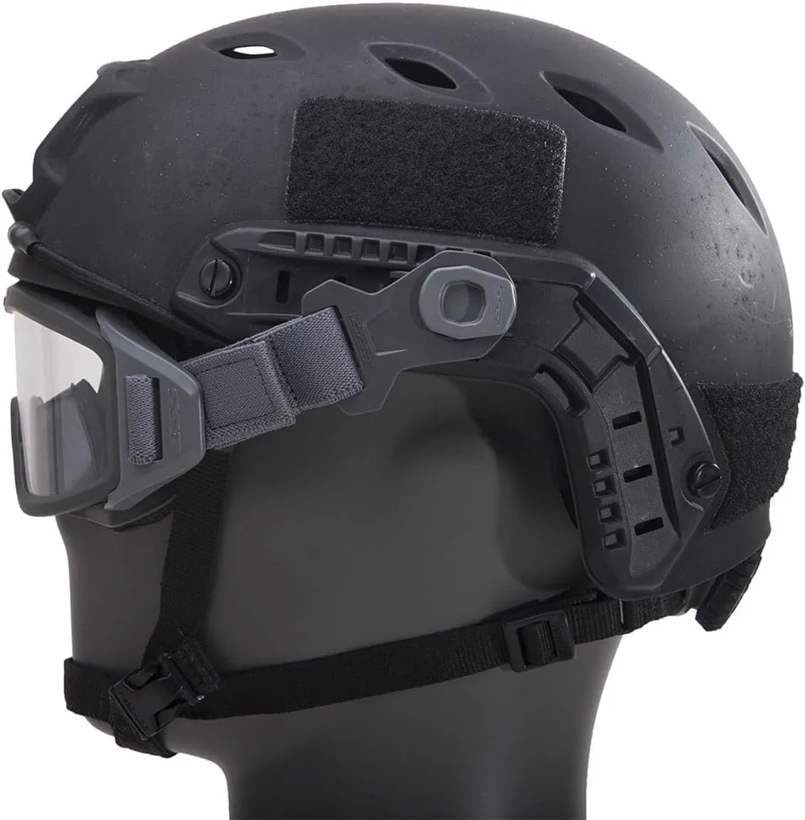 ESS Eyewear 740-0516 Profile Pivot Goggle - Gray w/1 Clear lens & 1 Smoke Gray lens