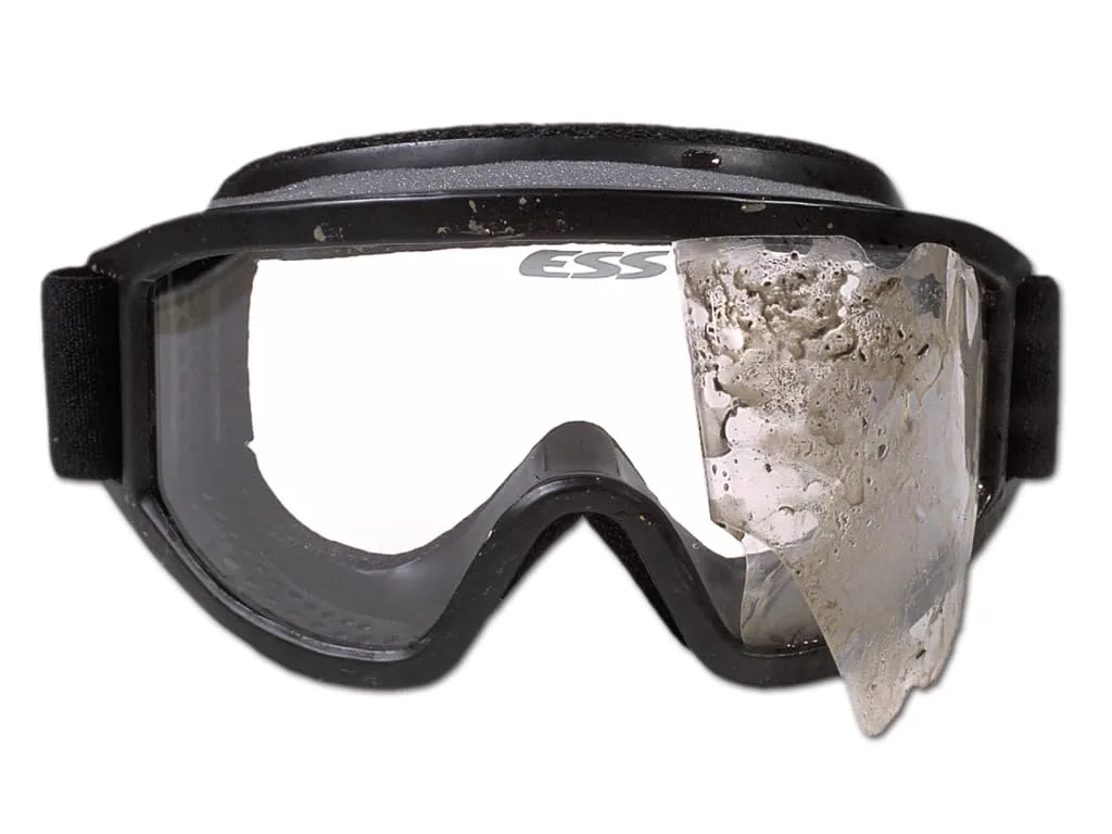 Striker Tear-Off Lens Covers, Clear Plastic, 6 Pack