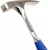 ESTWING Bricklayer's/Mason's Hammer - 16 oz Masonary Tool with Forged Steel Construction & Shock Reduction Grip