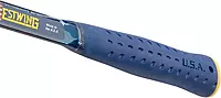 ESTWING BIG BLUE Engineer's Hammer - 48 oz Sledge with Forged Steel Construction & Shock Reduction Grip - E6-48E