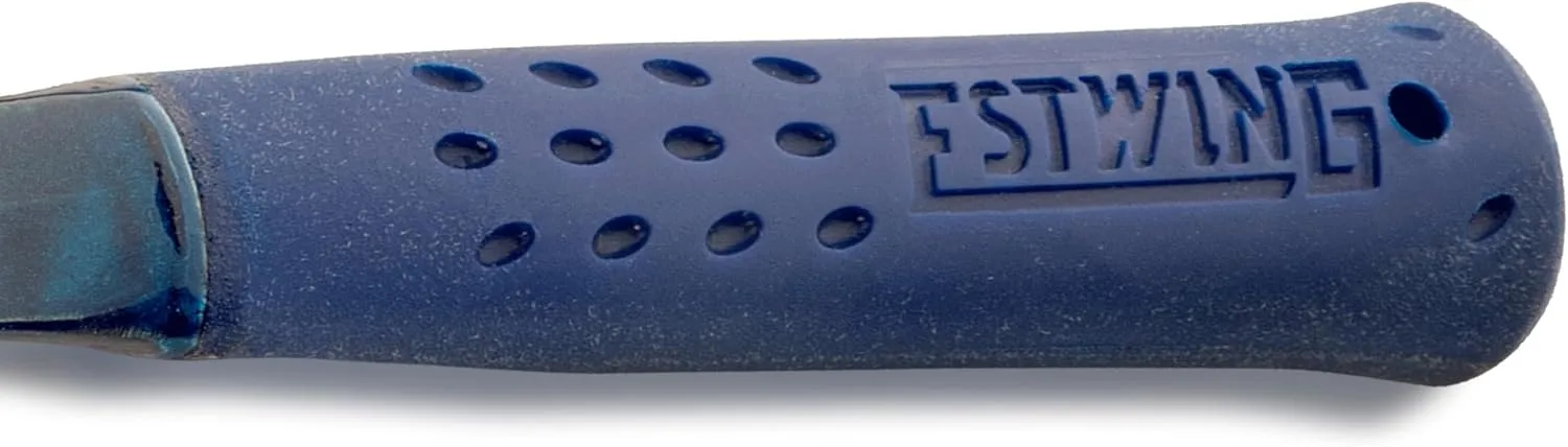 ESTWING Welding/Chipping Hammer - 14 oz Slag Removal Tool with Forged Steel Construction & Shock Reduction Grip - E3-WC
