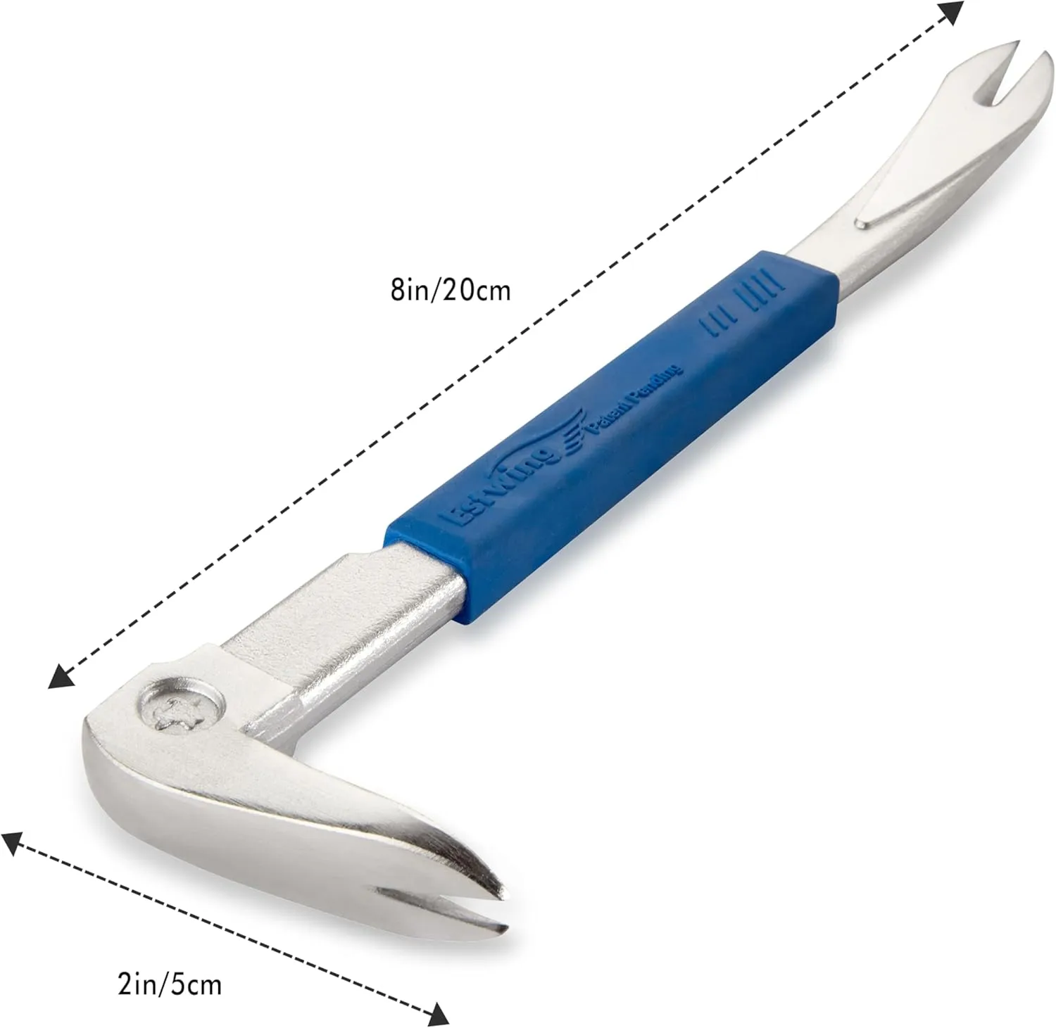 ESTWING Pro Claw Nail Puller - Forged One-Piece Steel with Cushion Grip