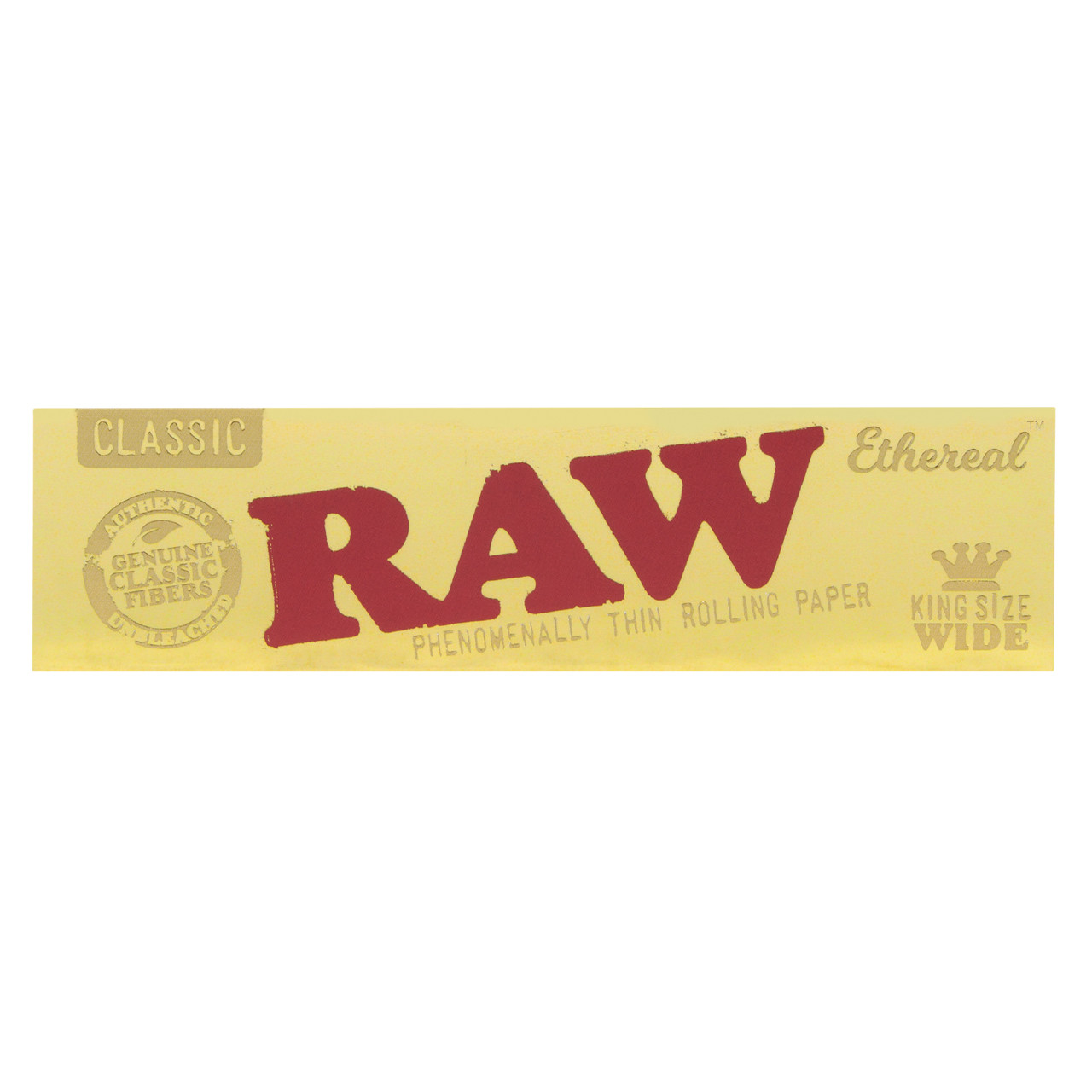 RAW® - Ethereal Rolling Papers King Size Wide (33ct) - Display of 50 RAW® - Ethereal Rolling Papers King Size Wide (33ct) - Display of 50