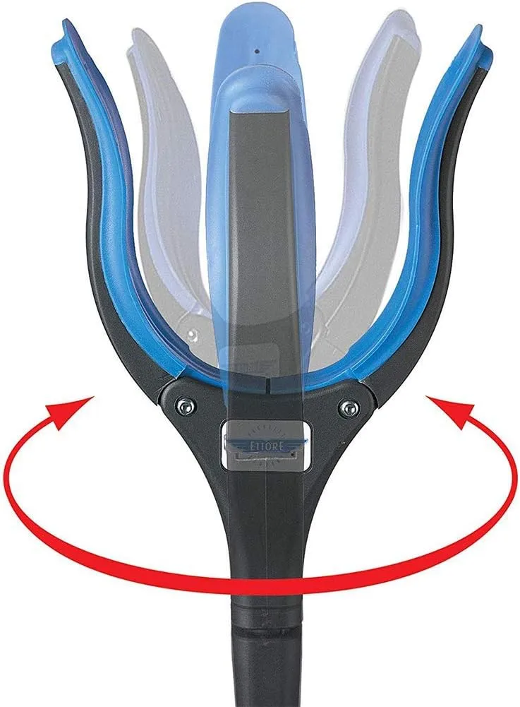 Ettore Grip 'n Grab Reach Tool, 50-Inch, Blue