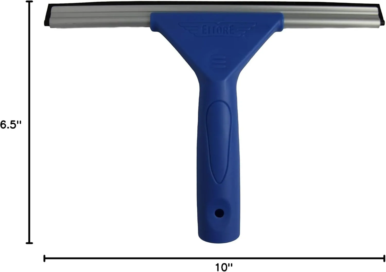 Ettore All-Purpose Squeegee, 6.5 x 10 x 1.5 in, Blue
