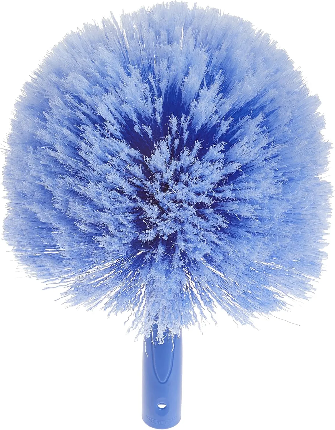 Ettore 48221 Cobweb Brush with Click-Lock Feature, Blue, 11.5 x 7.5 x 7.5 in