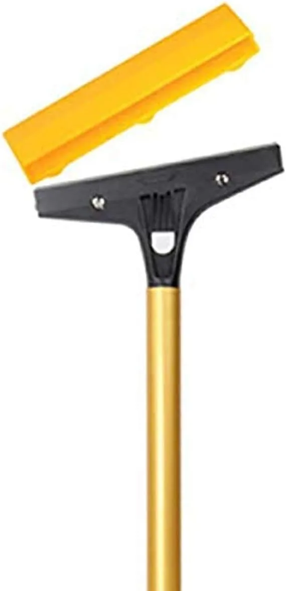 Ettore Heavy Duty Floor Scraper - 1" x 4" x 48" - Gold