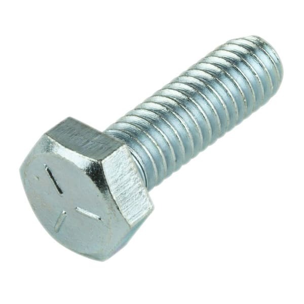 5/8"-11 Clear Zinc Grade 5 Hex Cap Screw 5/8"-11 Clear Zinc Grade 5 Hex Cap Screw