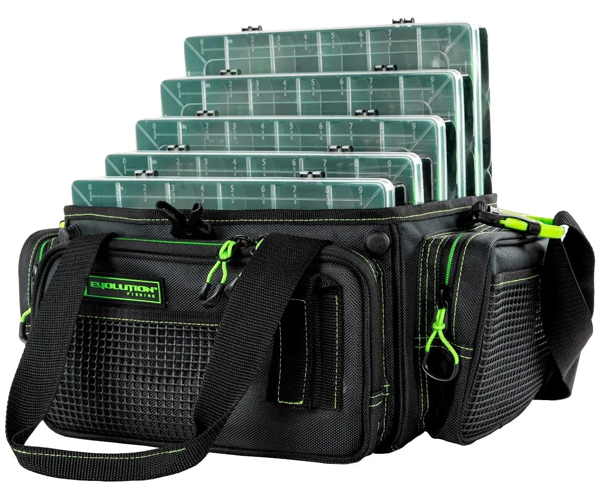 EVOLUTION OUTDOOR Drift Series Topless Horizontal Tackle Bag