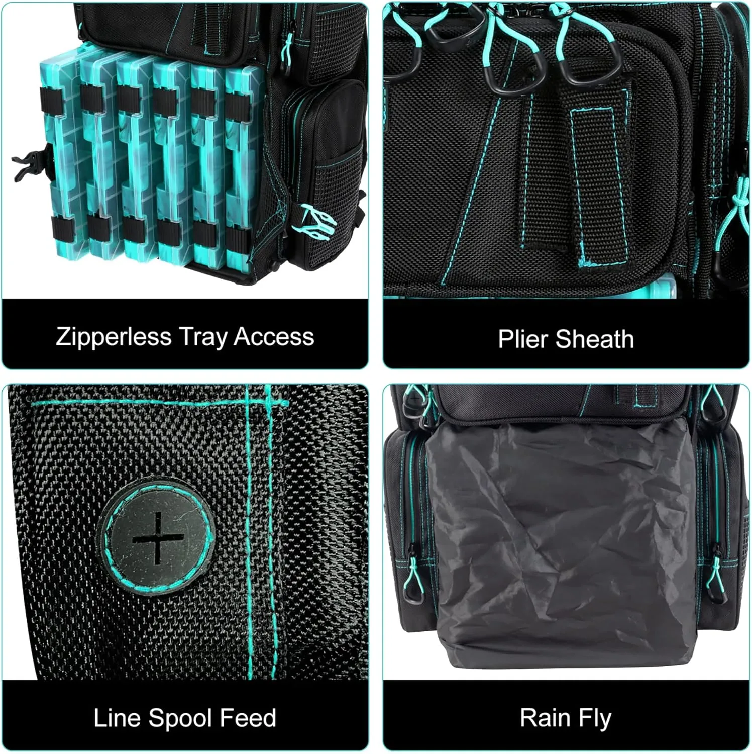 EVOLUTION OUTDOOR Evolution Fishing Drift Series 3600 Tackle Backpack