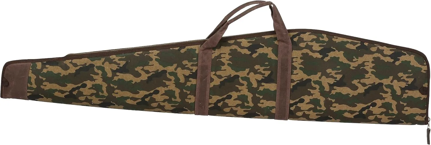 EVOLUTION OUTDOOR Rawhide Series Waxed Canvas Rifle and Shotgun Case