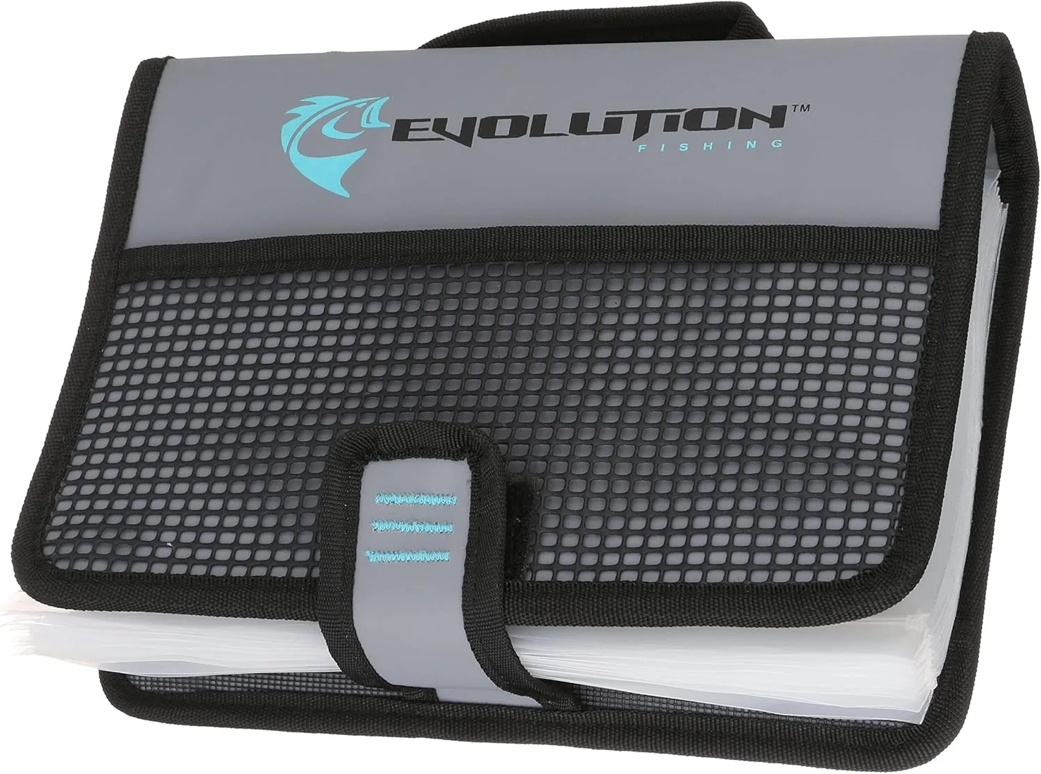 Evolution Fishing Rigger Series Bait Binder - Grey, Water Resistant Tarpaulin Construction, Kayak Fishing Bait Binder
