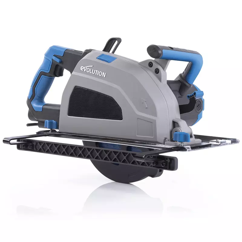 Evolution S210CCS Metal Cutting Circular Saw | 8-1/4" Blade | Cuts Steel Clean & Cool | Adjustable 3" Depth | Chip Collector
