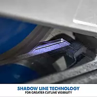 Evolution S210CCS Metal Cutting Circular Saw | 8-1/4" Blade | Cuts Steel Clean & Cool | Adjustable 3" Depth | Chip Collector