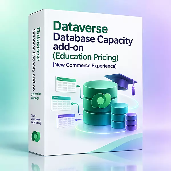 Dataverse Database Capacity add-on (Education Pricing) [New Commerce Experience]