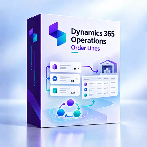 Dynamics 365  Operations – Order Lines [New Commerce Experience]