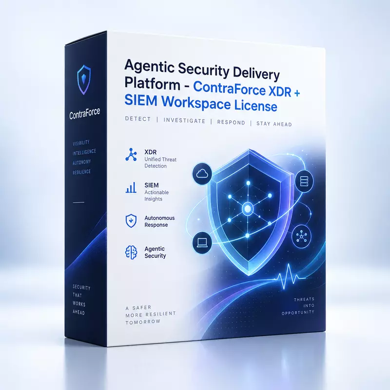 Agentic Security Delivery Platform - ContraForce XDR + SIEM Workspace License