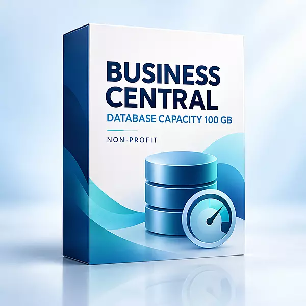 Dynamics 365 Business Central Database Capacity 100GB (Non-Profit Pricing) [New Commerce Experience]