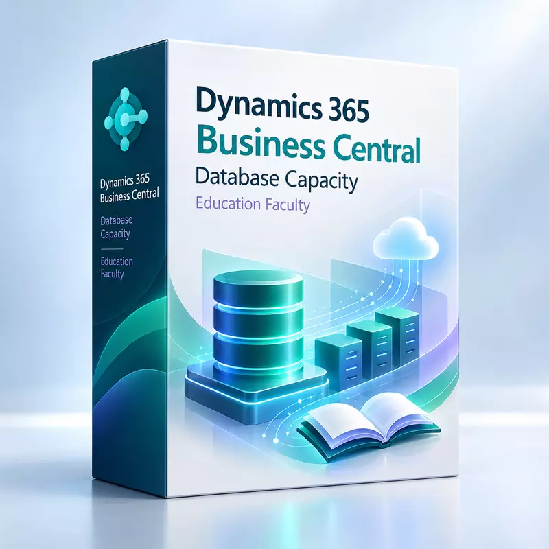 Dynamics 365 Business Central Database Capacity (Education Faculty Pricing) [New Commerce Experience]