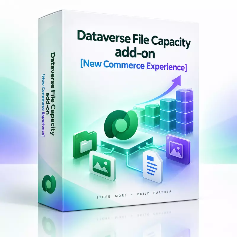 Dataverse File Capacity add-on [New Commerce Experience]
