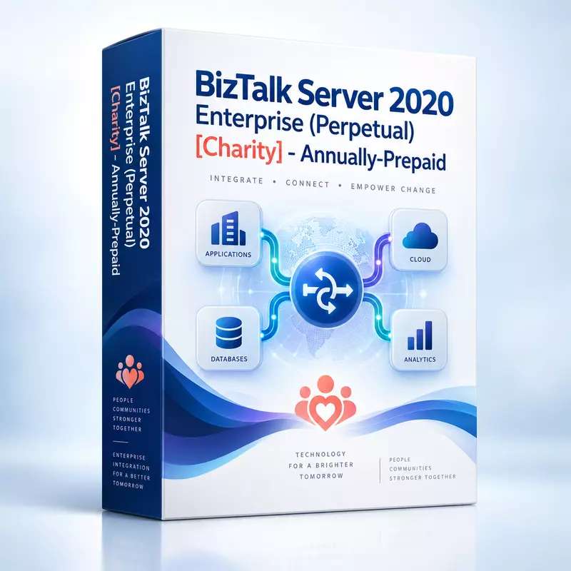 BizTalk Server 2020 Enterprise (Perpetual) [Charity] - Annually-Prepaid