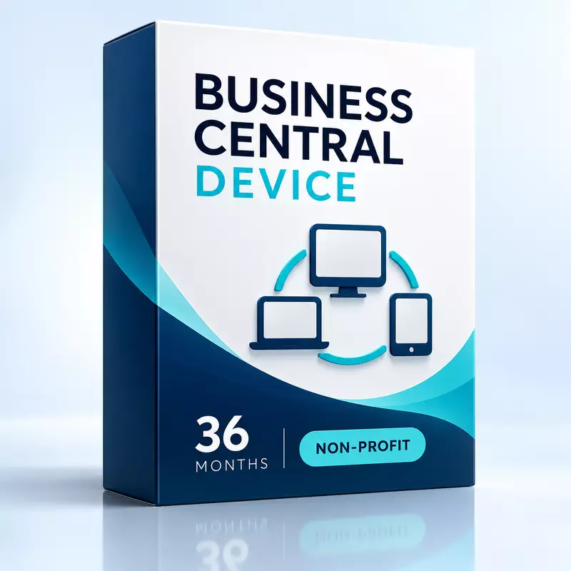 Dynamics 365 Business Central Device (36mo) (Non-Profit Pricing) [New Commerce Experience]