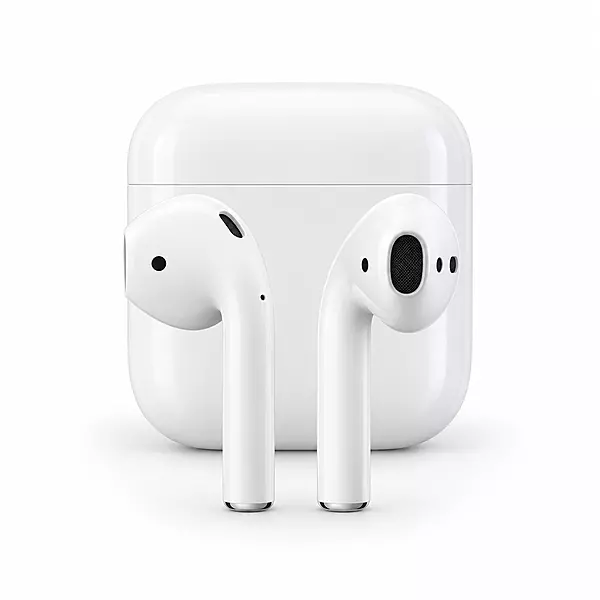 Wireless EarPods – Bluetooth Earbuds with Charging Case (White)