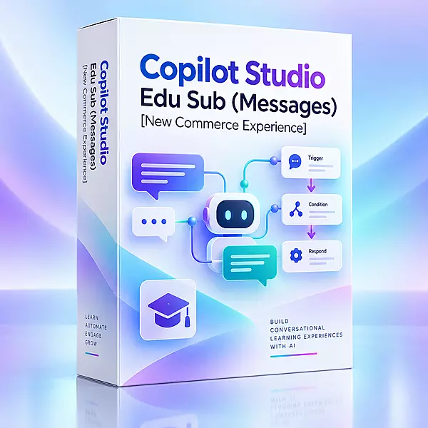 Copilot Studio Edu Sub (Messages) [New Commerce Experience]