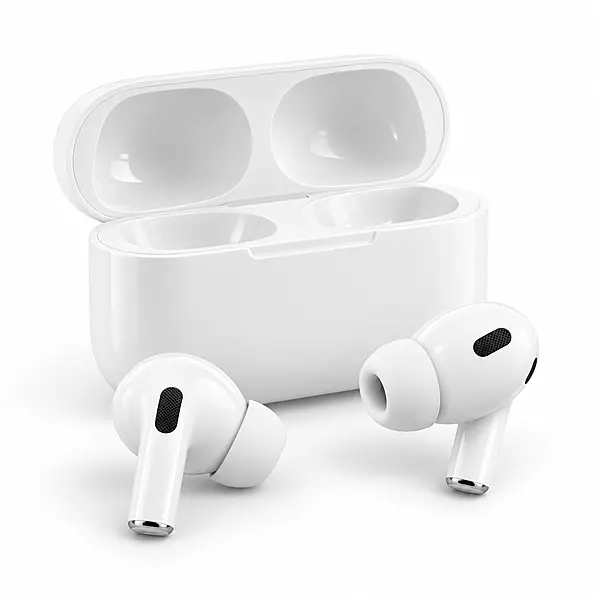 White Wireless Earbuds with Noise Cancellation, Spatial Audio & High-Fidelity Sound