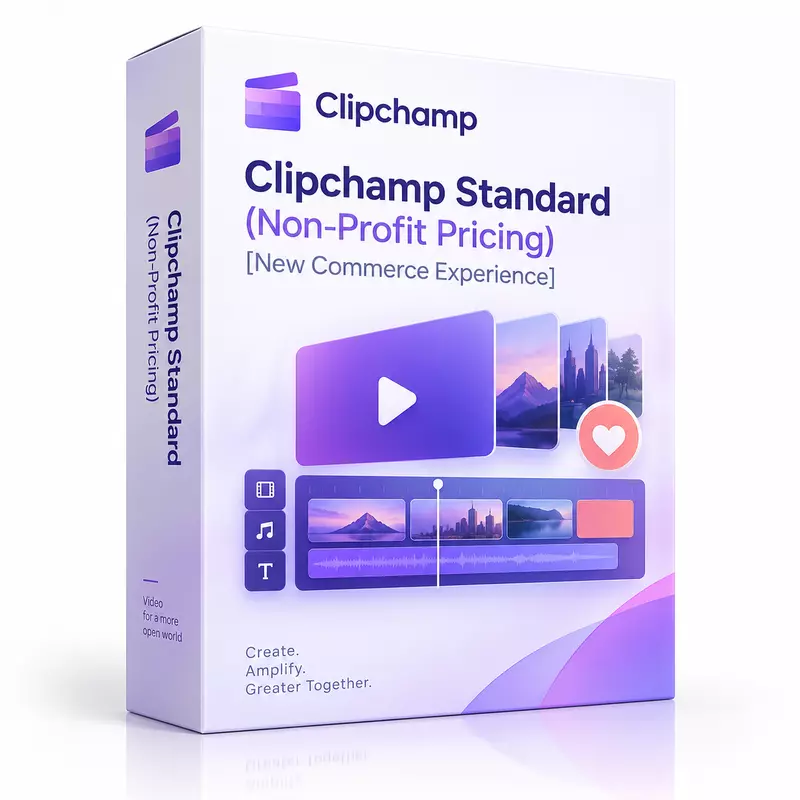 Clipchamp Standard (Non-Profit Pricing) [New Commerce Experience]