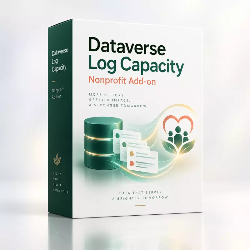 Dataverse Log Capacity add-on (Non-Profit Pricing) [New Commerce Experience]