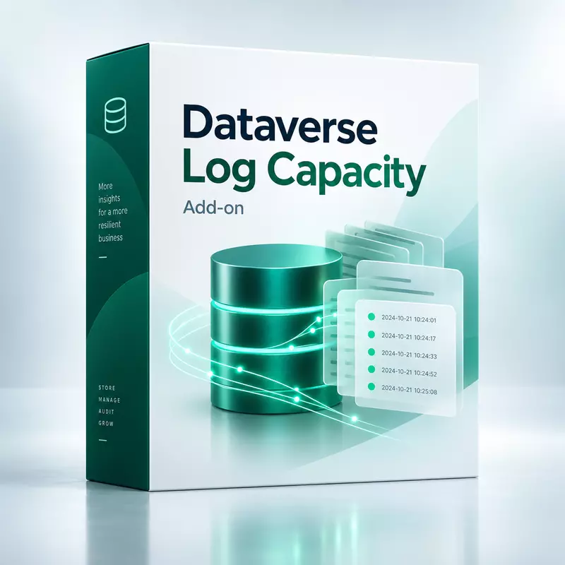 Dataverse Log Capacity add-on [New Commerce Experience]