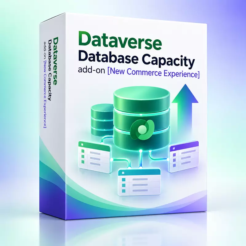 Dataverse Database Capacity add-on [New Commerce Experience]